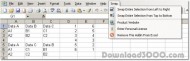 Excel Swap (Reverse) Rows & Columns Software screenshot